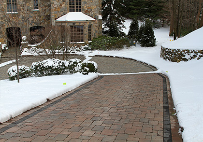 Radiant heated driveways are energy efficient and increase the value of your property.